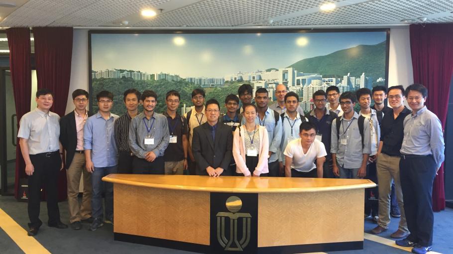 2015 Study Tour at HKUST campus